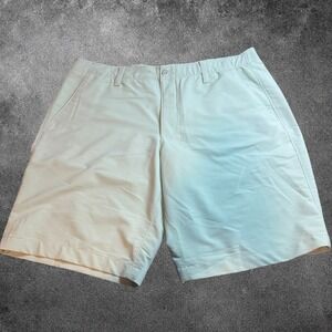 Under Armour Men Size 40 HeatGear Golf Shorts Green Stretch Athletic Casual Golf